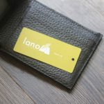 Ví da nam handmade dáng ngang có ngăn zip Lano VDNTK015 ngăn thẻ