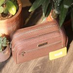 Clutch golf cầm tay da bò cao cấp handmade Lano CLTK023