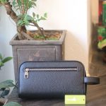 Túi da cầm tay handmade khâu tay thủ công Lano CLTK028