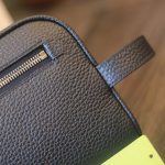 Túi da cầm tay handmade khâu tay thủ công Lano CLTK028 quai cầm tay