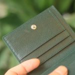 Ví da nam mini handmade Lano VDNTK031 ngăn thẻ trái