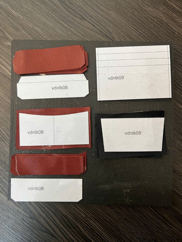 Chuẩn bị rập, da cho quá trình Leather Craft 